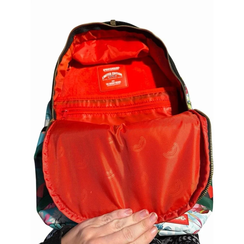 SPRAYGROUND BACKPACK THE SANCTUARY BACKPACK DLXV MULTICOLOR FLORAL Limited